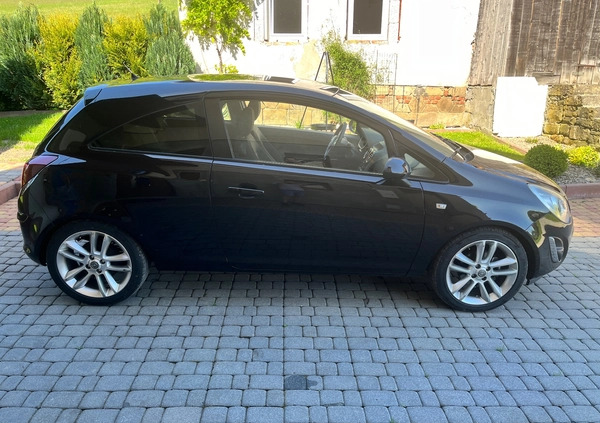Opel Corsa cena 19900 przebieg: 220000, rok produkcji 2012 z Tyszowce małe 191